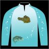 Bass-Blu  Fishing Jersey Thumbnail