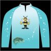 Bass-Blu  Fishing Jersey Thumbnail