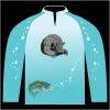 Bass-Blu  Fishing Jersey Thumbnail