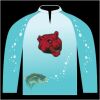 Bass-Blu  Fishing Jersey Thumbnail