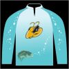 Bass-Blu  Fishing Jersey Thumbnail