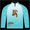 Bass-Blu  Fishing Jersey Thumbnail