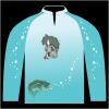 Bass-Blu  Fishing Jersey Thumbnail