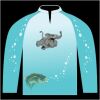 Bass-Blu  Fishing Jersey Thumbnail