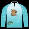 Bass-Blu  Fishing Jersey Thumbnail