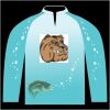 Bass-Blu  Fishing Jersey Thumbnail