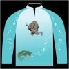 Bass-Blu  Fishing Jersey Thumbnail