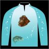 Bass-Blu  Fishing Jersey Thumbnail