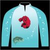Bass-Blu  Fishing Jersey Thumbnail