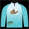 Bass-Blu  Fishing Jersey Thumbnail