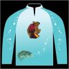 Bass-Blu  Fishing Jersey Thumbnail