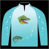 Bass-Blu  Fishing Jersey Thumbnail