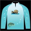 Bass-Blu  Fishing Jersey Thumbnail