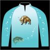 Bass-Blu  Fishing Jersey Thumbnail