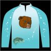 Bass-Blu  Fishing Jersey Thumbnail