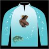 Bass-Blu  Fishing Jersey Thumbnail