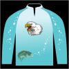 Bass-Blu  Fishing Jersey Thumbnail