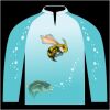 Bass-Blu  Fishing Jersey Thumbnail