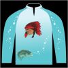 Bass-Blu  Fishing Jersey Thumbnail