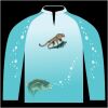 Bass-Blu  Fishing Jersey Thumbnail
