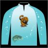 Bass-Blu  Fishing Jersey Thumbnail