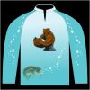 Bass-Blu  Fishing Jersey Thumbnail