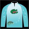 Bass-Blu  Fishing Jersey Thumbnail