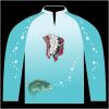 Bass-Blu  Fishing Jersey Thumbnail
