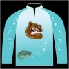 Bass-Blu  Fishing Jersey Thumbnail