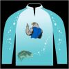 Bass-Blu  Fishing Jersey Thumbnail