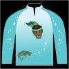 Bass-Blu  Fishing Jersey Thumbnail