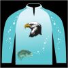 Bass-Blu  Fishing Jersey Thumbnail