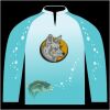 Bass-Blu  Fishing Jersey Thumbnail