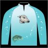 Bass-Blu  Fishing Jersey Thumbnail