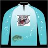 Bass-Blu  Fishing Jersey Thumbnail
