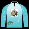 Bass-Blu  Fishing Jersey Thumbnail