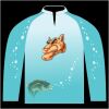 Bass-Blu  Fishing Jersey Thumbnail