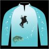 Bass-Blu  Fishing Jersey Thumbnail