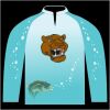 Bass-Blu  Fishing Jersey Thumbnail