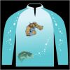 Bass-Blu  Fishing Jersey Thumbnail