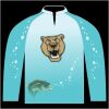 Bass-Blu  Fishing Jersey Thumbnail