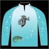 Bass-Blu  Fishing Jersey Thumbnail