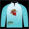Bass-Blu  Fishing Jersey Thumbnail