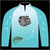 Bass-Blu  Fishing Jersey Thumbnail