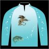 Bass-Blu  Fishing Jersey Thumbnail