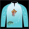 Bass-Blu  Fishing Jersey Thumbnail