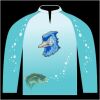 Bass-Blu  Fishing Jersey Thumbnail