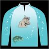 Bass-Blu  Fishing Jersey Thumbnail