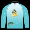 Bass-Blu  Fishing Jersey Thumbnail