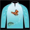 Bass-Blu  Fishing Jersey Thumbnail